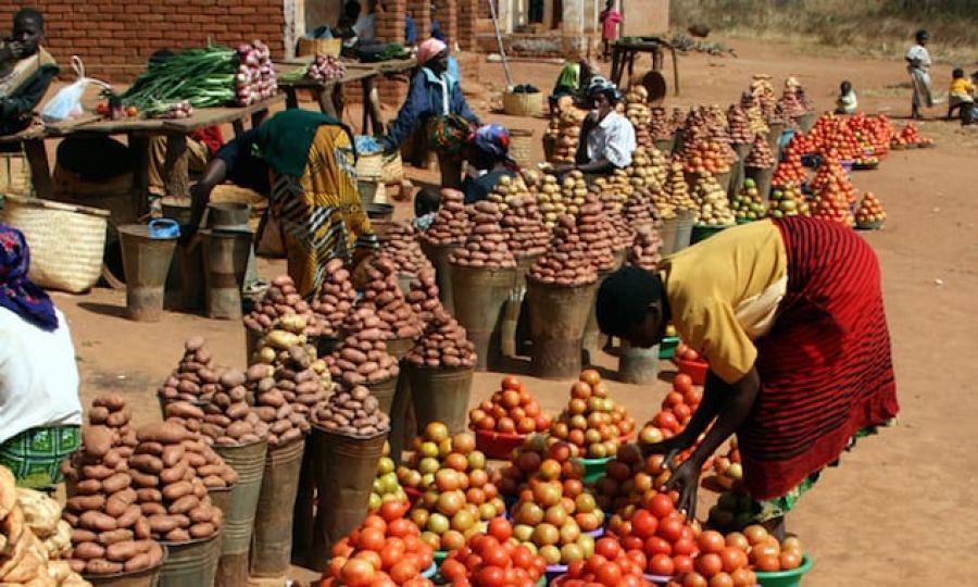 The Lilongwe Lizulu Market