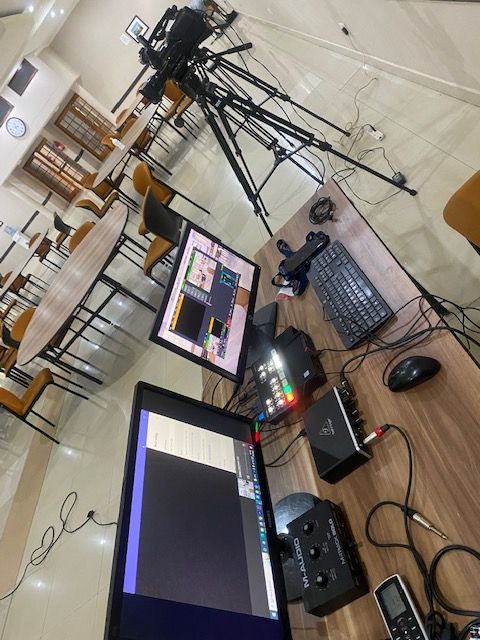 Video-conferencing-setup Video-conferencing-setup